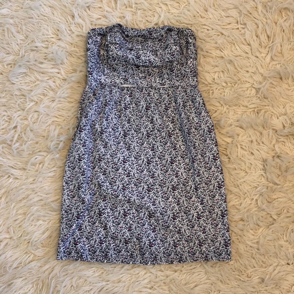 J. Crew strapless dress